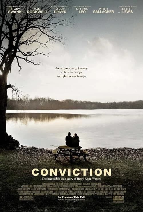Conviction film posteri