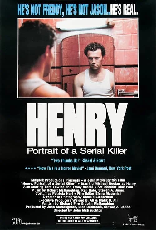 Henry: Portrait of a Serial Killer film posteri
