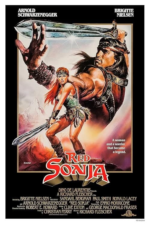 Red Sonja film posteri