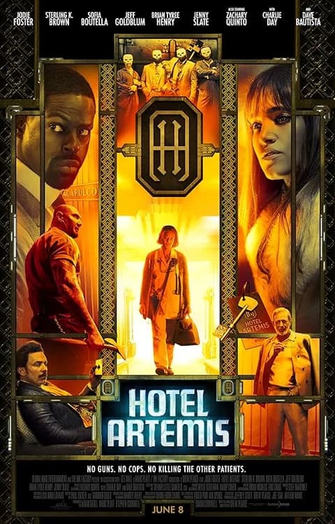 Hotel Artemis film posteri