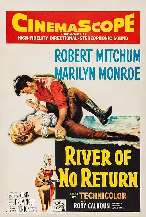 River of No Return film posteri