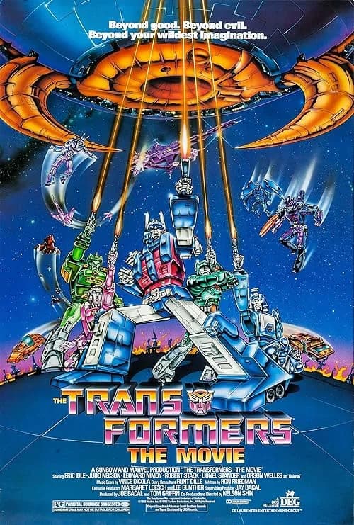 The Transformers: The Movie film posteri