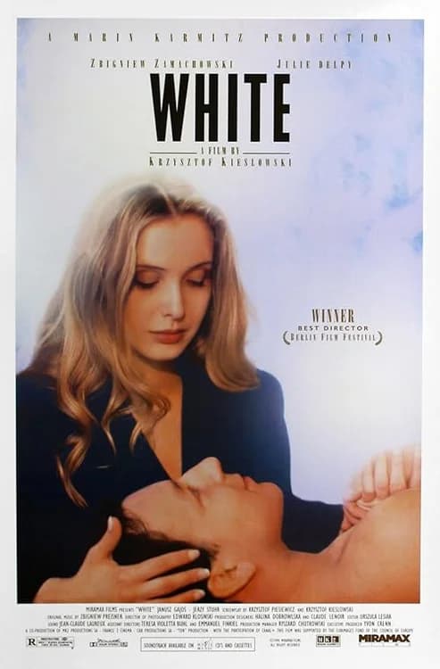 Three Colors: White film posteri