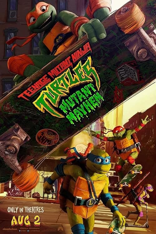 Teenage Mutant Ninja Turtles: Mutant Mayhem film posteri