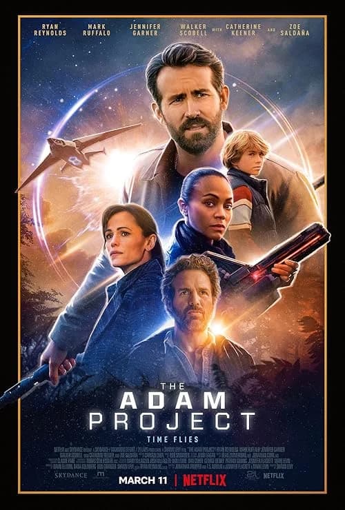 The Adam Project film posteri
